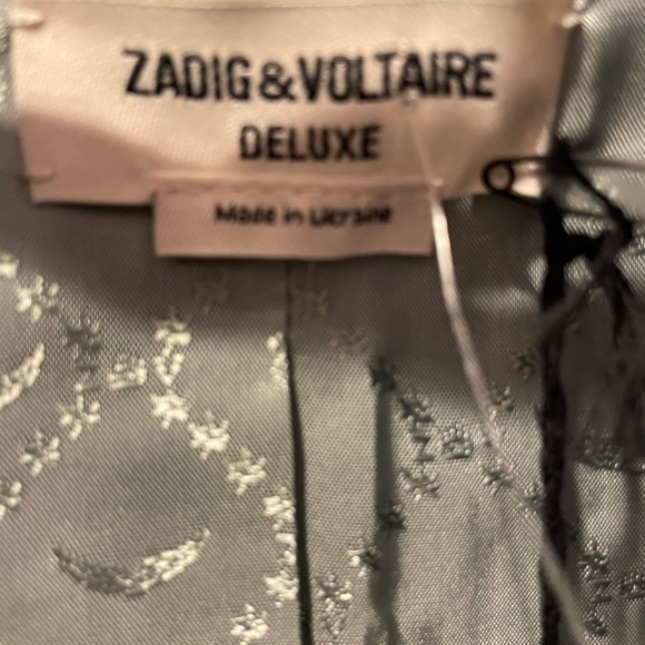 NWT Zadig & Voltaire VOLLY DELUXE JEAN Size 36 SPCA0201 F - Picture 9 of 10